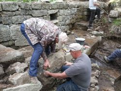  Ebauche du mur Est de la marteliere des Oures